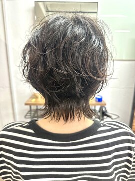 ルアン 上通り(ruen) 熊本ショート ウルフパーマ 熊本美容室 熊本上通り 髪質改善