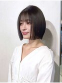 mami20代30代40台50代ひし形ボブ大人可愛い