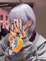 ダズリングディア(Dazzling Deer)&nbsp;ホワイト/ペールブルー/インナーカラー/デザインカラー