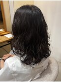 パーマ/くせ毛風/ウェット仕上げ