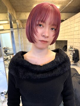 ルナバイルヴェール(LUNA by LeVert) 【ラベンダーピンク×レイヤーボブ】