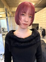 ルナバイルヴェール(LUNA by LeVert) 【ラベンダーピンク×レイヤーボブ】