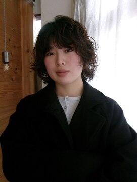 シゼン(SHiZEN.) bob wolf perm