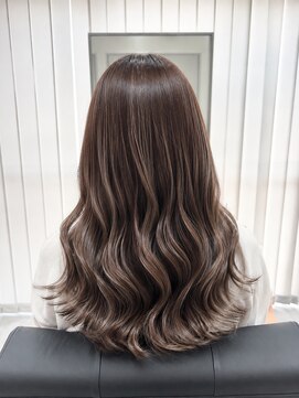 バルム ヘアー(BALUM hair) 艶感たっぷりマロンベージュ