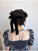 ツインカチモリアップスタイル