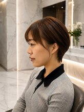 アクロス ヘアデザイン 五反田店(across hairdesign)&nbsp;丸みショート