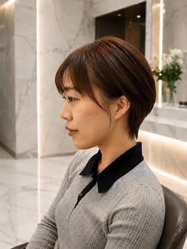 アクロス ヘアデザイン 五反田店(across hairdesign) 丸みショート