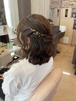 ウェーヴ 浜松小豆餅店(wave)&nbsp;ミディアムハーフアップ
