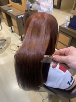 お～るうぇいず(always)&nbsp;ケアブリーチオレンジカラー髪質改善トリートメントレイヤー
