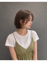 ラベルムバイエーケー(La Belleme by AK)&nbsp;前髪なし大人切りっぱなしボブ