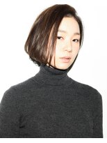 アン ヘア デザイン(un hair design)&nbsp;【　un  】ボブ×バイオレットアッシュ×ちょい前下がり