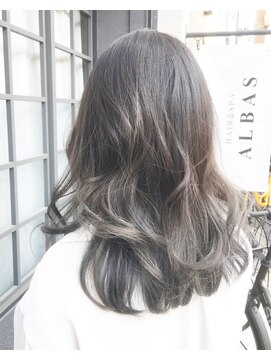 ヘアーアンドスパ アルバス(HAIR&SPA ALBAS) ☆グレージュグラデーション☆