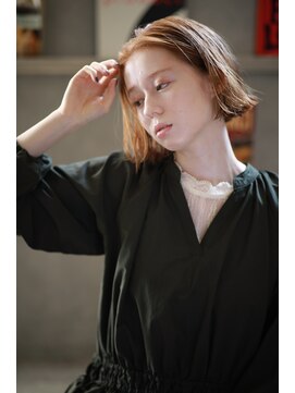 ラべリー 池袋(LOVELEY) オレンジベージュ ヘアカラー 【池袋】