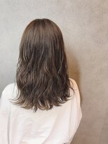 ヘアサロンM 新宿&nbsp;外ハネボブ/アッシユブラウン/ネオウルフ/デザインカラー