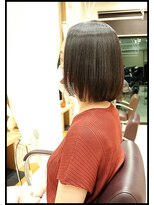 メタ(META) 海洋深層水再生縮毛矯正ストレート!+クセ毛専用ゴッホカラー!