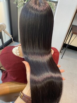 テラスヘアヴィラ 新潟駅南(TERRACEhairVilla) 【髪質改善】縮毛矯正で導く美髪ストレート