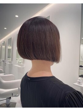 ウル(uru) お客様style☆シンプルボブ