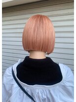 オンヌ(onnu)&nbsp;コーラルオレンジベージュのミニボブ