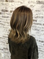 テーラヘアー 五井(TELA HAIR)&nbsp;レイヤー簡単コテ巻き×ベージュカラー♪