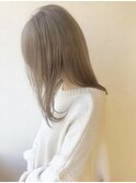 ストレート/グレージュ/MARINA