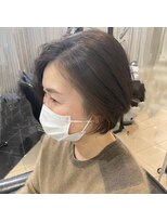 ラブクロムトーキョー オモテサンドウ(LOVECHROME OMOTESANDO)&nbsp;白髪、エイジングケア　簡単スタイリング