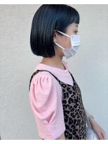 テテ(tete) ブルーブラック/ミニボブ