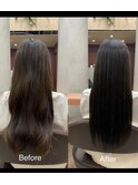 髪質改善カラー