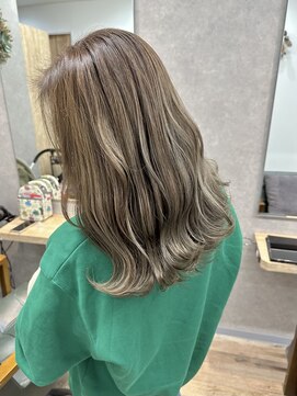 リベストバイジェービー 稲毛(li best. byjb) グレージュカラー/ボブウルフ/黒髪/ココアベージュ[稲毛/稲毛駅]