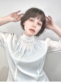 グレージュ/ボブ/ショートボブ