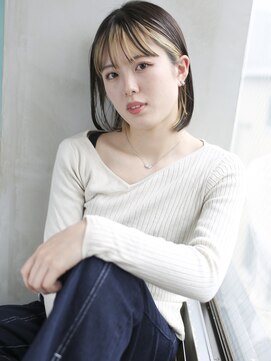 バース(BIRTH) 天神【BIRTH】イメチェン♪インナーカラー×内巻きボブ