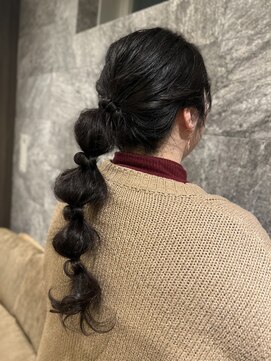 アトワ(A'tois) ポニーアレンジ