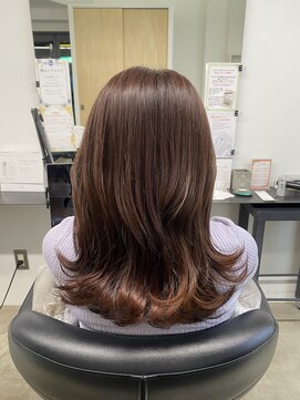 イレス 札幌円山店(IRESU) ドレスヘア/ショコラアッシュ/縮毛矯正・ストレート