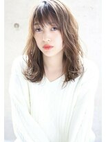 ヘアアンドメイク シークネクスト(HAIR&MAKE SeeK NEXT)&nbsp;【SeeK NEXT島貫】ニュアンスカール×ミディ