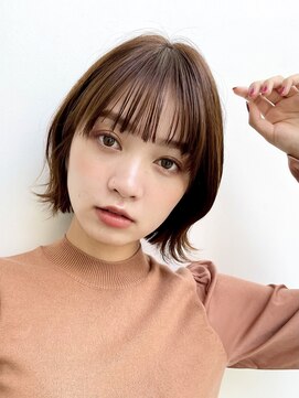 ジョエミバイアンアミ(joemi by Un ami) 【joemi】 くびレイヤーエモージュ前髪マチルダボブ(小倉太郎