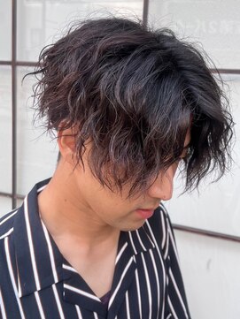 ナンプウ(Nanpu) <Nanpu>センターパート×ツイスパ◎20代30代40代50代60代