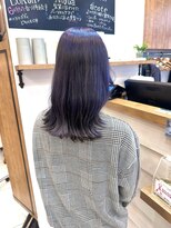 ペイジバイネオリーブ 吉祥寺店(Paige by Neolive)&nbsp;大人可愛いブリーチカラー、ディープラベンダー吉祥寺T83