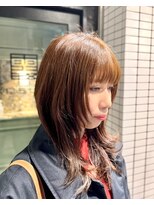 カスミ 霞(KASUMI)&nbsp;フェイスレイヤースタイル。　20代/30代/イルミナ/レイヤー