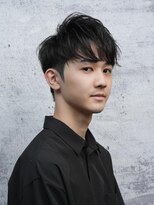 ロバーツ 国立(ROBERTS) メンズツーブロックナチュラルマッシュ×清潔感