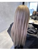プルエクステで作るハイライトスタイル
