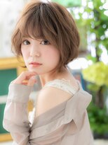 カバーヘア ブリス 大宮西口(COVER HAIR bliss)&nbsp;斜めバングマッシュパーマ小顔ウルフカットh3大宮20代30代40代