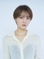 ピークアブー アヴェダ アトレ恵比寿(PEEK-A-BOO AVEDA) 前髪あり大人小顔ショート/30代40代50代/岡野亘希
