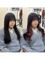 ハイエクステンション 京都駅前店(Hi-Extension) 赤 × インナー ★ mao_150