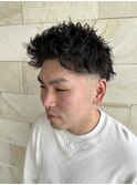 ツイストパーマスタイル
