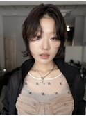 アンニュイ/顔周りカット/パーマ/大人可愛い【kanna高円寺SYUK】