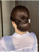 静岡/清水 ネープシニヨン 和髪 アップスタイル
