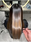 イメチェンヘアスタイル/レイヤーカット/縮毛矯正/美髪矯正