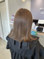 グラヘアーストーリー(gra HAIR STORY) ブリーチなしカラー『シアーベージュ』