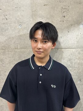 ヘアーデザイン アルエ(HAIR×design ARUE) メンズ2025トレンドセンターフェザー