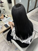 パーク なんば本店(PARK.) ブルーブラック×髪質改善トリートメント