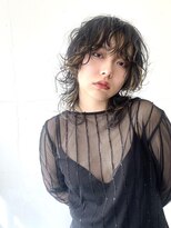 ココ 本八幡(KOKO)&nbsp;黒髪クラゲヘアーオリーブグレー小顔ココアベージュミディアム